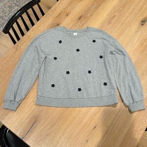 Gap girls appliqué sweatshirt